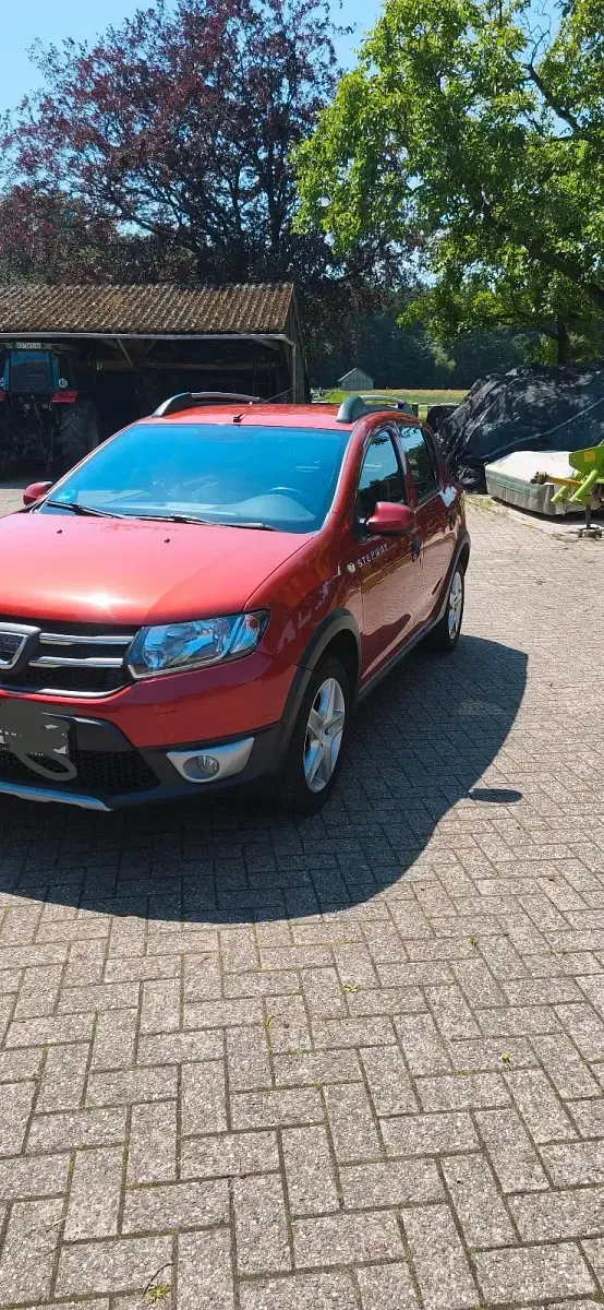 Gebraucht Dacia Sandero Stepway 90 PS (66 kW) 2016 Rot Kleinwagen