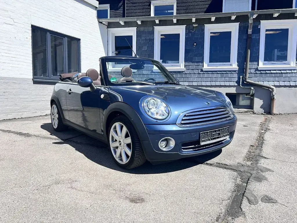 Occasion Mini Cooper Cabriolet 120 PK (88 kW) 2009 Blauw Cabriolet