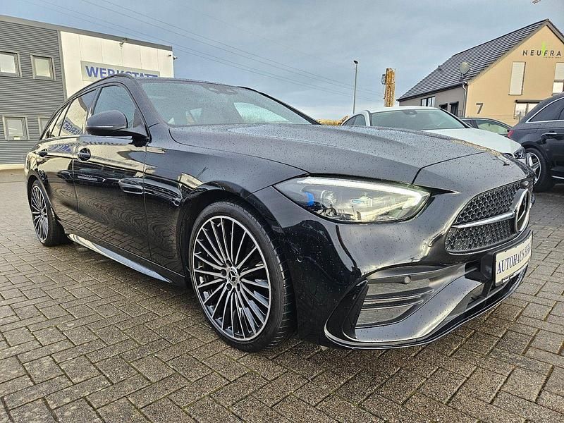 Gebraucht Mercedes C300 AMG line 258 PS (189 kW) 2022 Obsidianschwarz Kombi