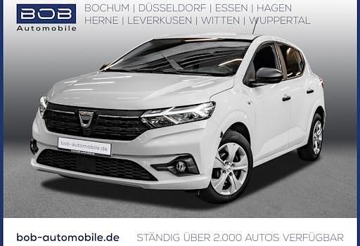 Weiß Gebraucht 2021 Dacia Sandero Essentiel Kleinwagen | 11.444 € (Fairer Preis) - Bild 1/4