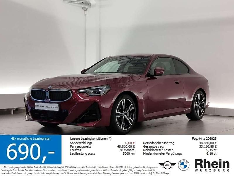 Rot Gebraucht 2025 BMW 230 Efficient Dynamics Coupé | 48.190 € (Etwas zu teuer) - Bild 1/3