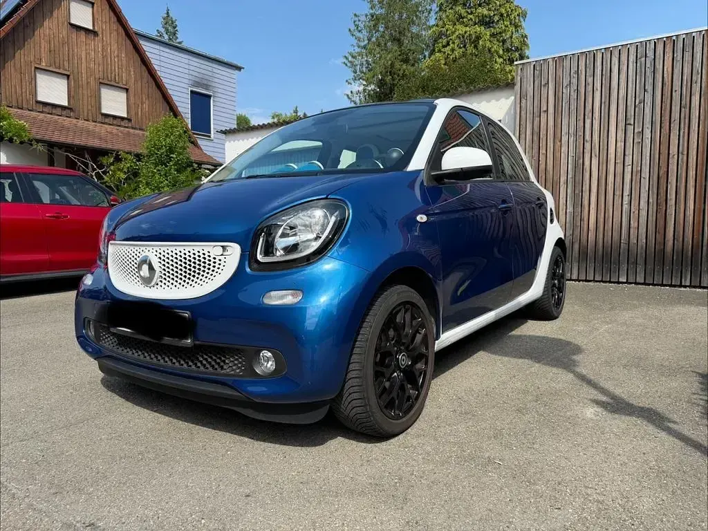 Gebraucht Smart ForFour Passion 90 PS (66 kW) 2016 Blau Kleinwagen