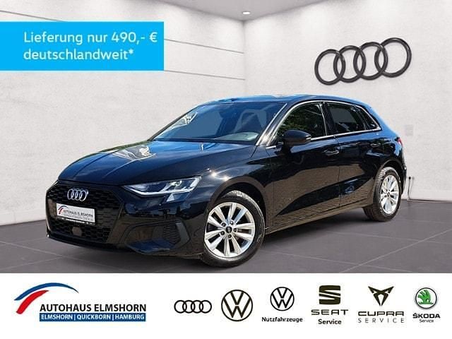 Brillantschwarz Gebraucht 2022 Audi A3 S-Line | 26.430 € (Fairer Preis) - Bild 1/3