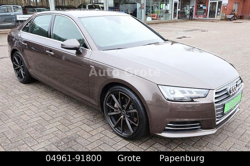 Gebraucht Audi A4 S-Line 190 PS (139 kW) 2016 Braun Limousine