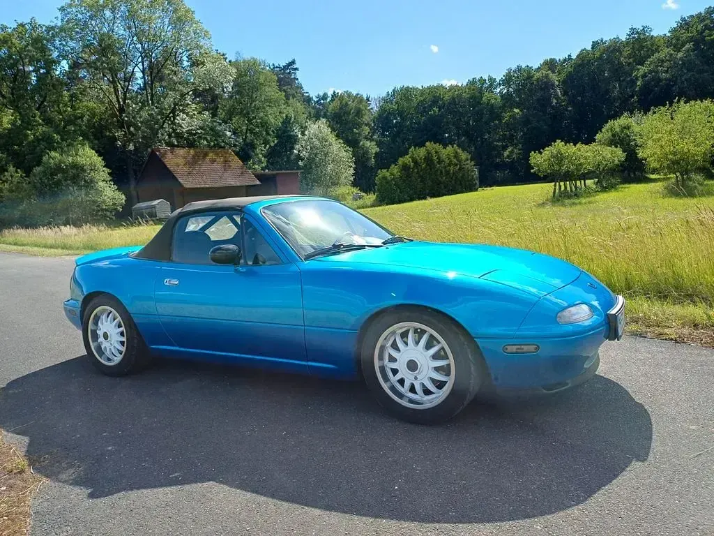 Gebraucht Mazda MX5 302 PS (222 kW) 1991 Blau Cabrio