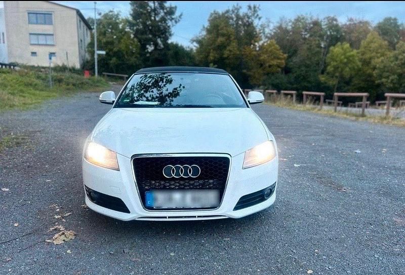 Weiß Gebraucht 2008 Audi A3 Cabriolet Cabrio | 5.999 € (Fairer Preis) - Bild 1/4