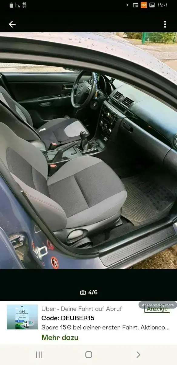 Gebraucht Mazda 3 105 PS (77 kW) 2009 Grau Limousine