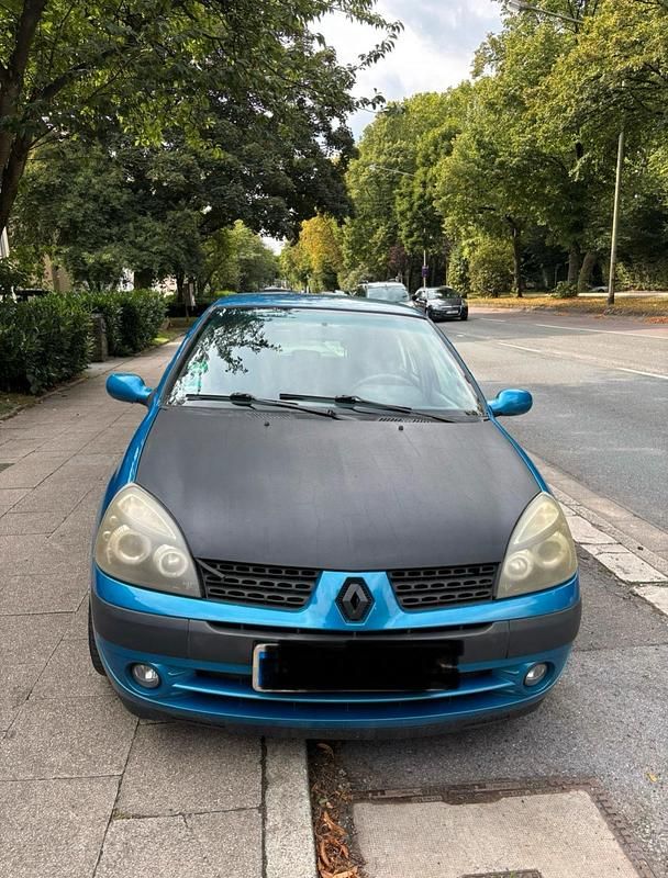 Blau Gebraucht 2002 Renault Clio II Kleinwagen | 1.200 € (Fairer Preis) - Bild 1/4