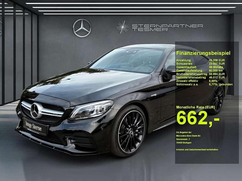 Schwarz Gebraucht 2024 Mercedes C43 AMG AMG Coupé | 61.350 € (Guter Preis) - Bild 1/3