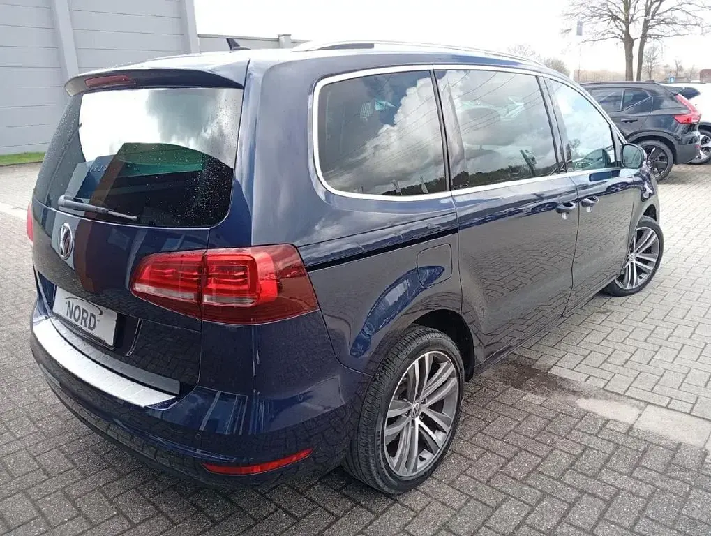 Brugt VW Sharan Highline 184 HK (135 kW) 2017 Grøn MPV