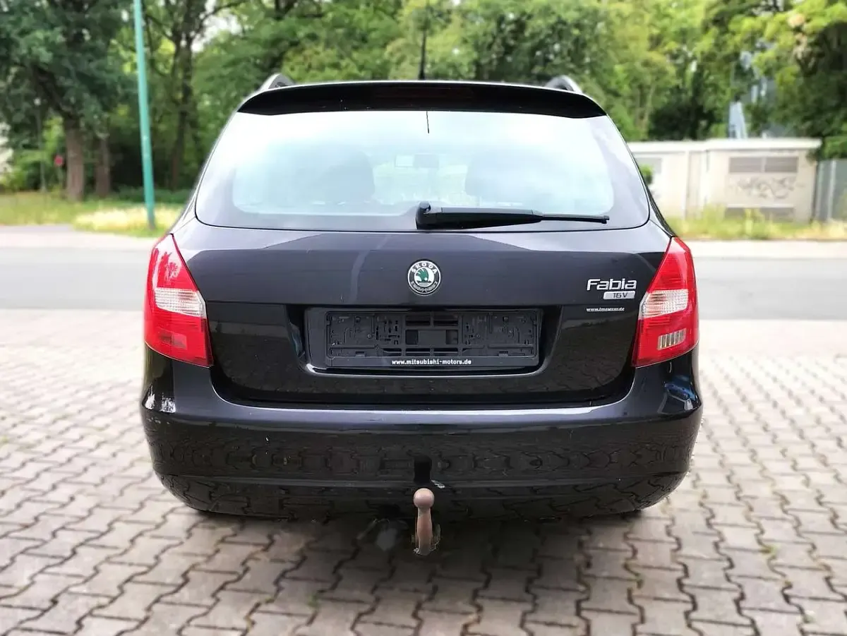 Gebraucht Skoda Fabia 88 PS (64 kW) 2009 Schwarz Kombi