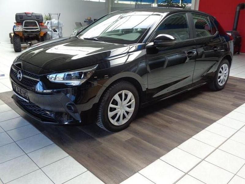 Gebraucht Opel Corsa Edition 75 PS (55 kW) 2019 Diamant schwarz/karbon schwarz Kleinwagen