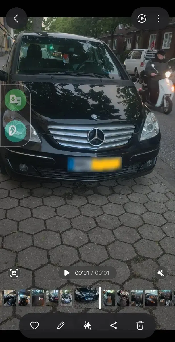 Gebraucht Mercedes B170 2006 Schwarz Van / Kleinbus