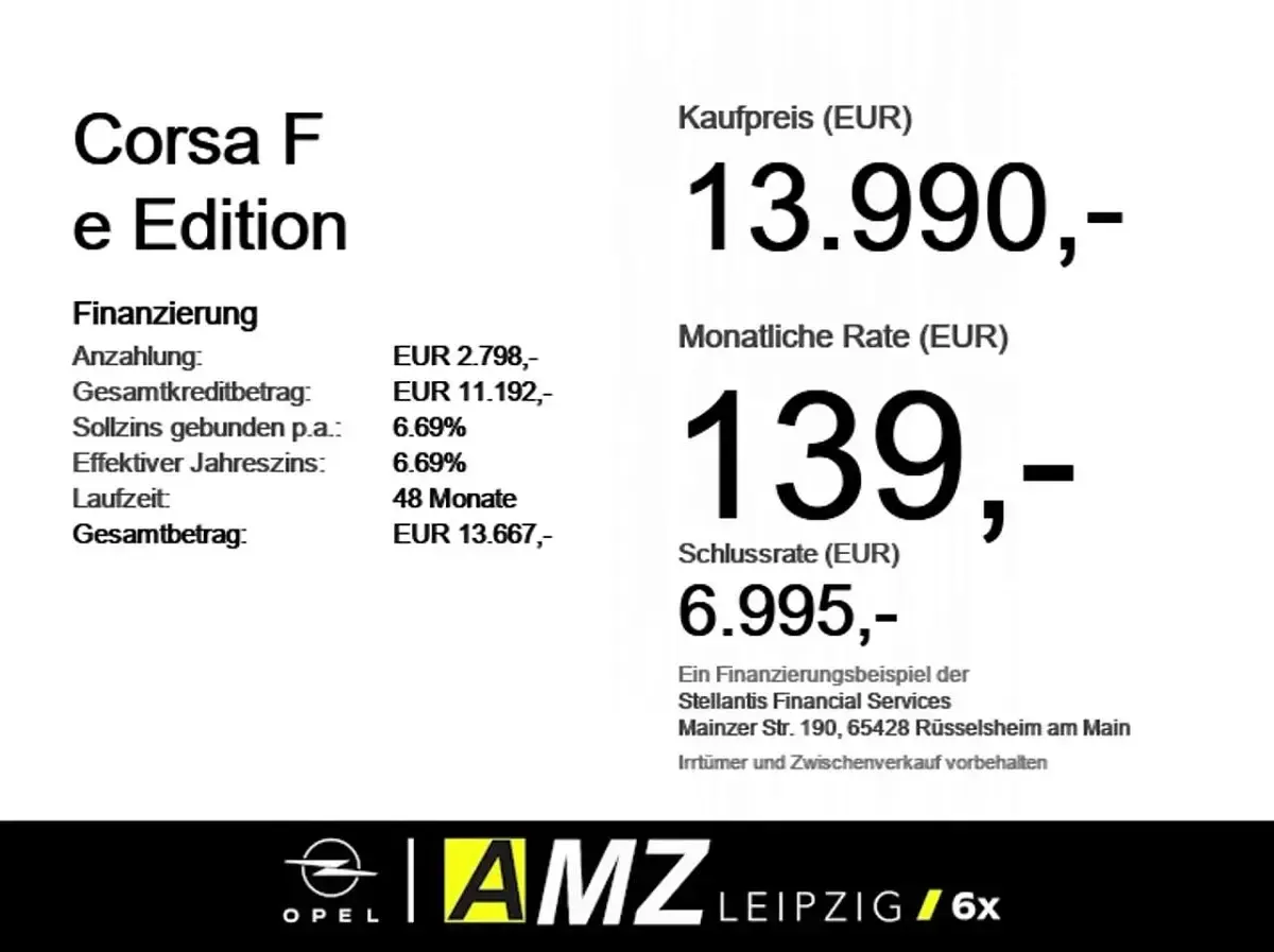 Usado Opel Corsa-e Edition 100 kW (136 HP) 2022 Laranja Citadino