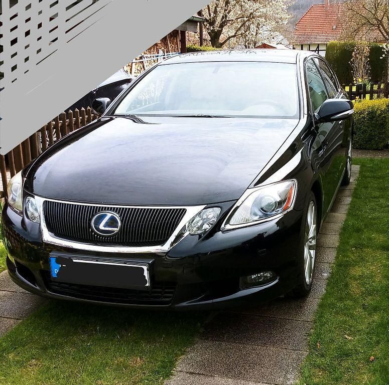 Schwarz Gebraucht 2009 Lexus GS450H Luxury Line Limousine | 14.500 € - Bild 1/4
