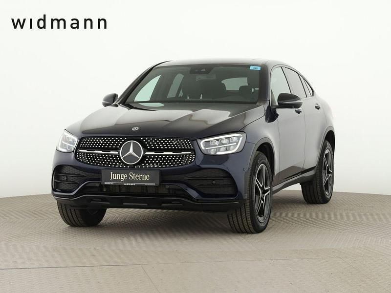 Gebraucht Mercedes GLC300e AMG 306 PS (225 kW) 2022 Cavansitblau metallic Coupé