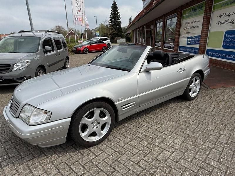 Gebraucht Mercedes SL320 224 PS (164 kW) 2000 Silber Cabrio