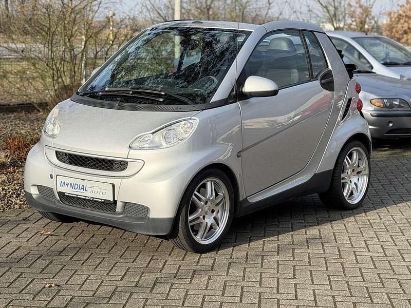 Gebraucht Smart ForTwo Cabrio Brabus 71 PS (52 kW) 2009 Tridionsicherheitszelle silber Cabrio