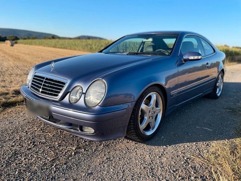 Blau Gebraucht 2001 Mercedes CLK230 Coupé | 3.499 € (Guter Preis) - Bild 1/4