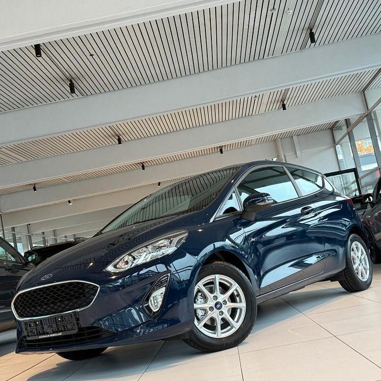 Blau Gebraucht 2019 Ford Fiesta Cool & Connect Kleinwagen | 8.991 € (Fairer Preis) - Bild 1/4