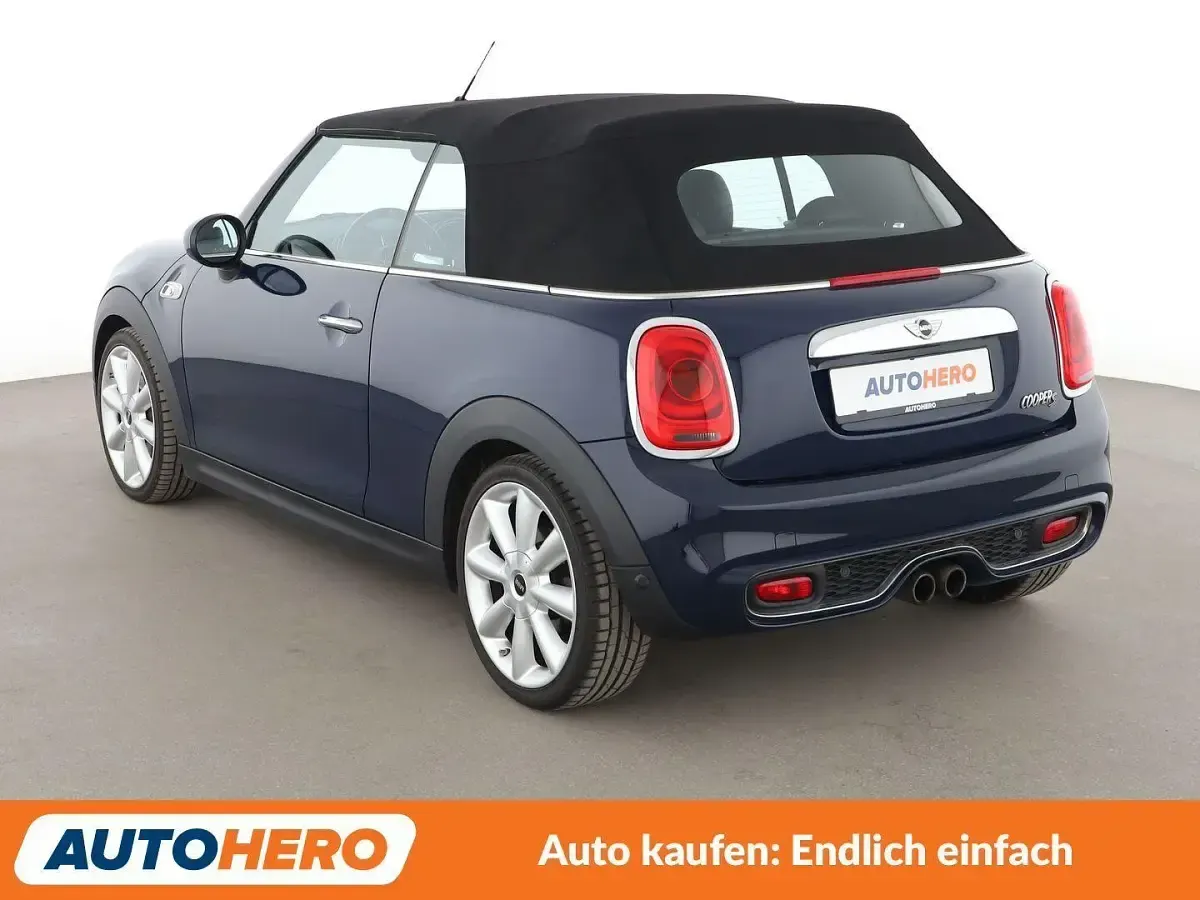 Gebraucht Mini Cooper S Cabriolet 192 PS (141 kW) 2016 Blau Cabrio