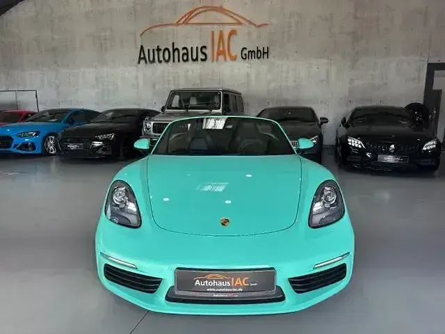 Gebraucht Porsche 718 Boxster 299 PS (219 kW) 2018 Individualfarbe uni Cabrio