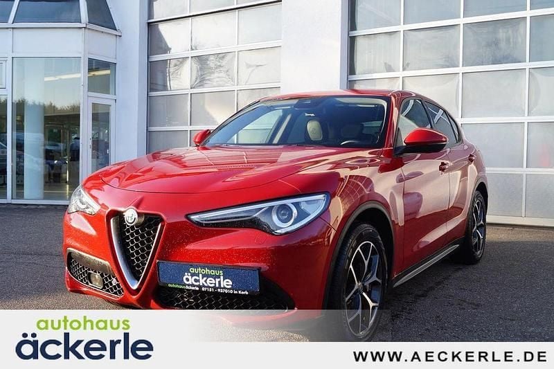 Rot Gebraucht 2020 Alfa Romeo Stelvio Business SUV | 26.990 € (Fairer Preis) - Bild 1/4