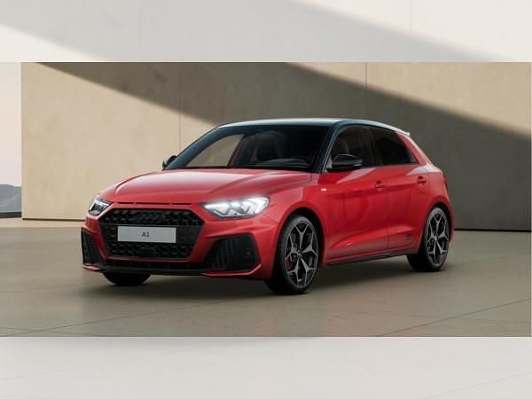 Rot (progressivrot metallic) Neu 2025 Audi A1 Sportback S-line plus Kleinwagen | 32.739 € (Superpreis) - Bild 1/4
