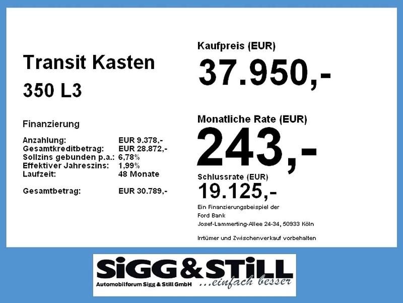 Neu Ford Transit Trend 131 PS (96 kW) 2026 Frost weiß Van / Kleinbus