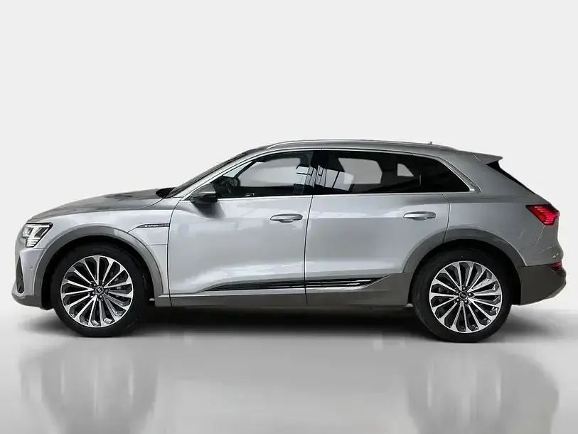 Gebraucht Audi e-tron S-Line 230 kW (313 PS) 2021 Florettsilber SUV