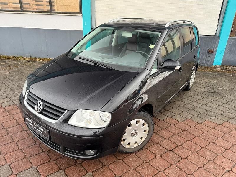 Gebraucht VW Touran Highline 140 PS (102 kW) 2006 Schwarz Van / Kleinbus