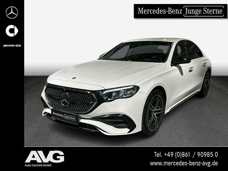 Weiß Gebraucht 2024 Mercedes E220 Advanced Limousine | 49.790 € (Fairer Preis) - Bild 1/4