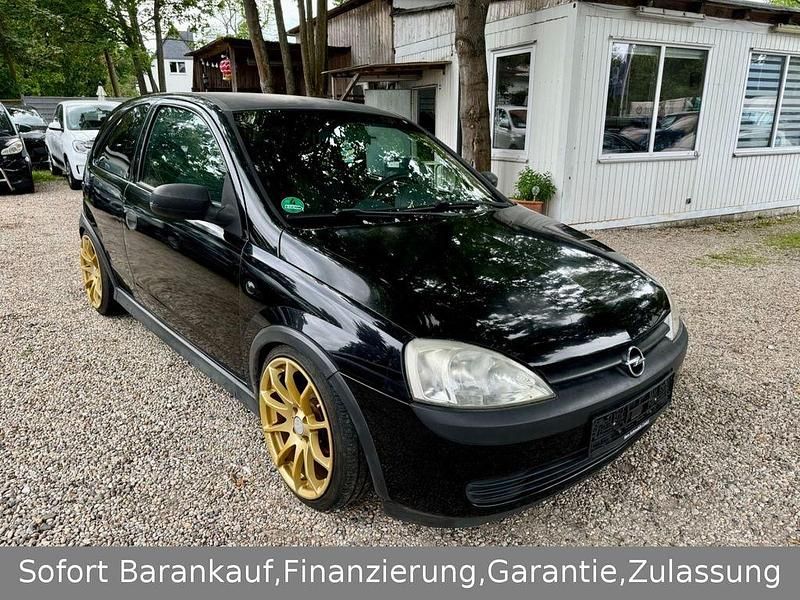 Usata Opel Corsa 75 CV (55 kW) 2002 Nero Utilitaria