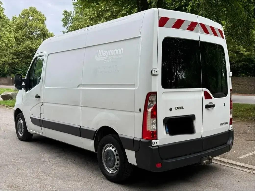 Gebraucht Opel Movano 125 PS (91 kW) 2014 Weiß Van / Kleinbus