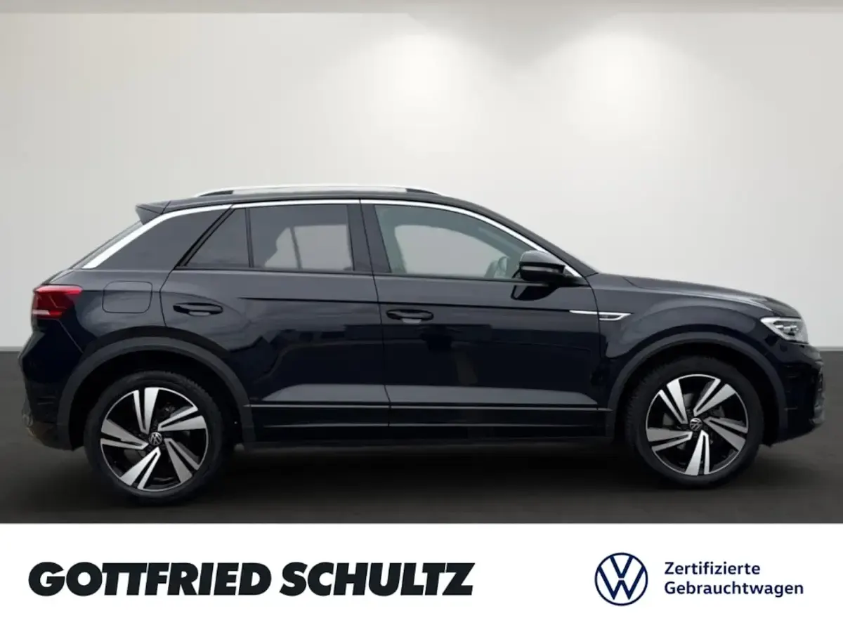 Gebraucht VW T-Roc R-line 150 PS (110 kW) 2023 Schwarz SUV