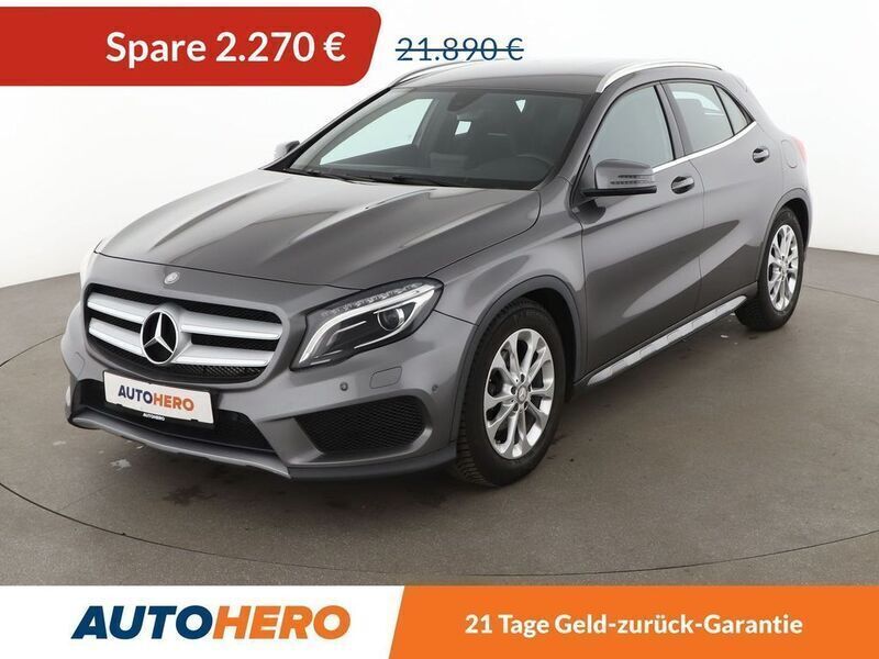 Grau Gebraucht 2017 Mercedes GLA200 AMG line SUV | 19.620 € (Fairer Preis) - Bild 1/3