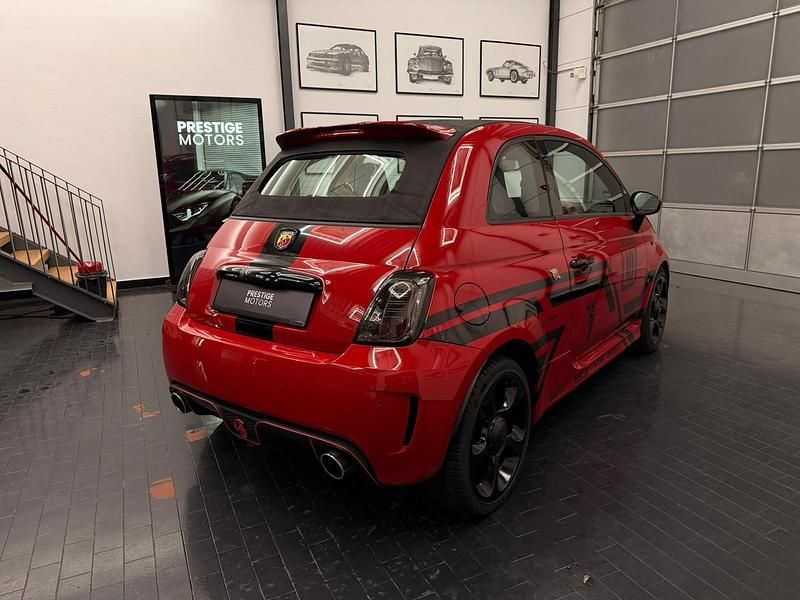 Usado Abarth 500 120 HP (88 kW) 2012 Vermelho Cabrios