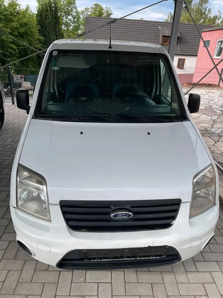 Gebraucht Ford Transit Connect 75 PS (55 kW) 2010 Weiß Van / Kleinbus
