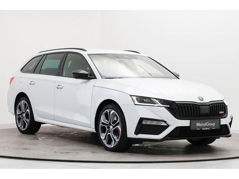 Gebraucht Skoda Octavia RS 245 PS (180 kW) 2021 Weiß Kombi