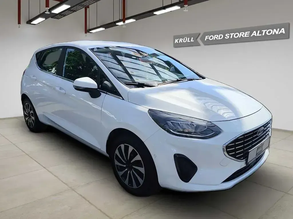 Gebraucht Ford Fiesta Titanium 101 PS (74 kW) 2022 Weiß Kleinwagen