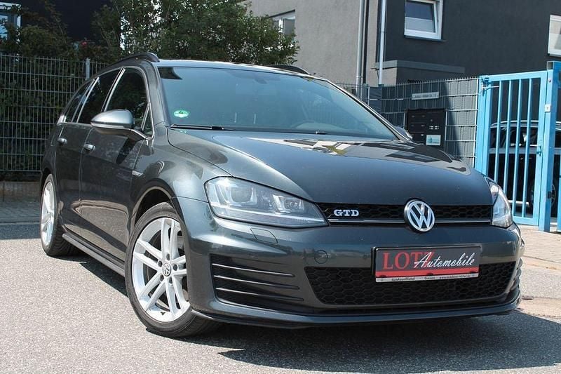 Grau Gebraucht 2016 VW Golf VII GTD Kombi | 10.990 € (Superpreis) - Bild 1/4
