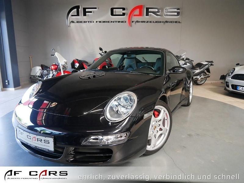 Schwarz Gebraucht 2007 Porsche 911 Carrera 4S Chrono Coupé | 52.990 € (Teuer) - Bild 1/4