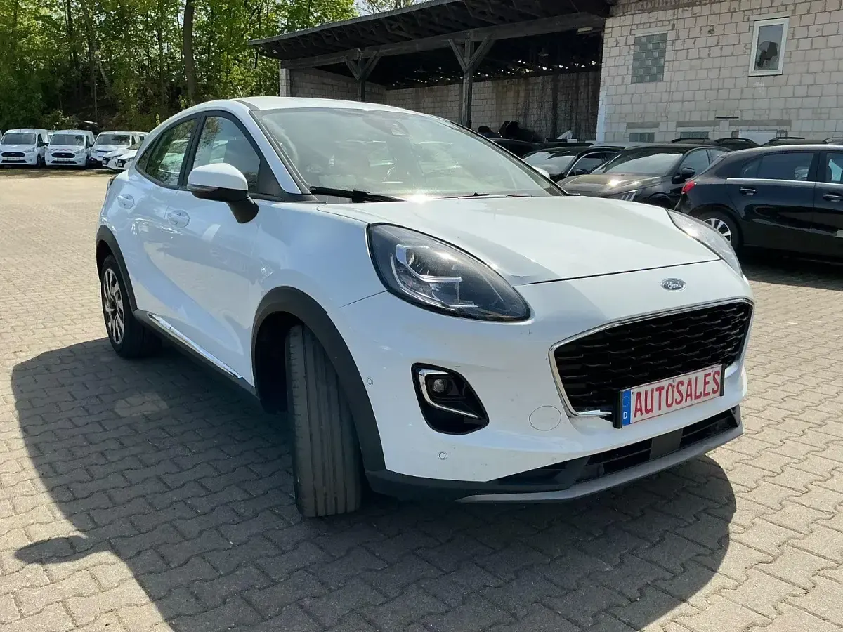 Gebraucht Ford Puma Titanium 125 PS (91 kW) 2023 Weiß SUV