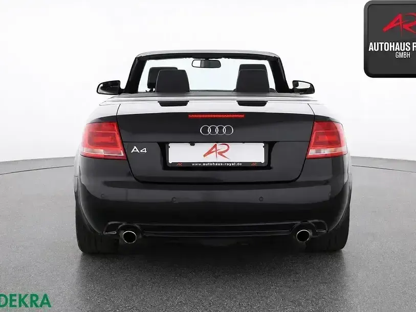 Gebraucht Audi A4 Cabriolet S-Line 256 PS (188 kW) 2008 Phantomschwarz Cabrio