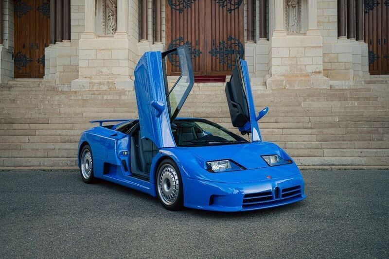 Blau Gebraucht 1993 Bugatti EB 110 Coupé | 1.695.000 € - Bild 1/4