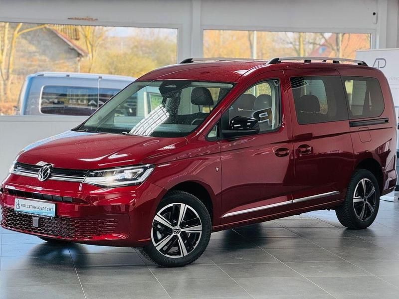 Neu VW Caddy Maxi Style 116 PS (85 kW) 2025 Rot Van / Kleinbus