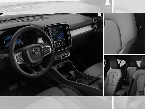 Neu Volvo XC40 Plus 163 PS (119 kW) 2025 Schwarz (onyx black / metallic) SUV