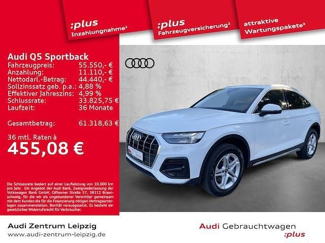 Arkonaweiß Gebraucht 2024 Audi Q5 Sportback Advanced SUV | 55.550 € (Etwas zu teuer) - Bild 1/3