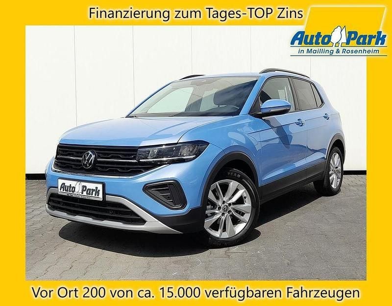 Clear blue metallic Gebraucht 2024 VW T-Cross SUV | 23.981 € (Fairer Preis) - Bild 1/3