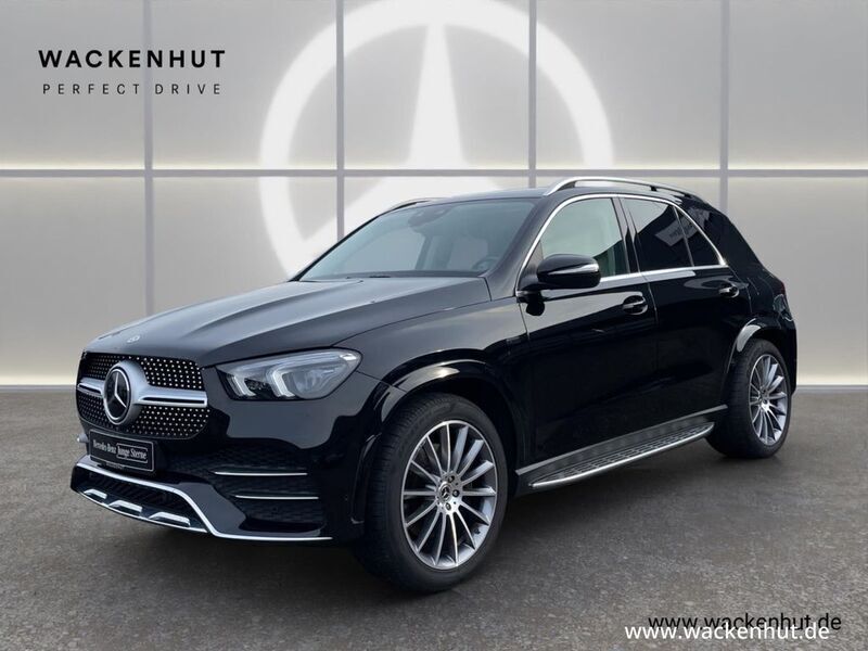 Schwarz Gebraucht 2021 Mercedes GLE350e AMG SUV | 59.900 € (Teuer) - Bild 1/4